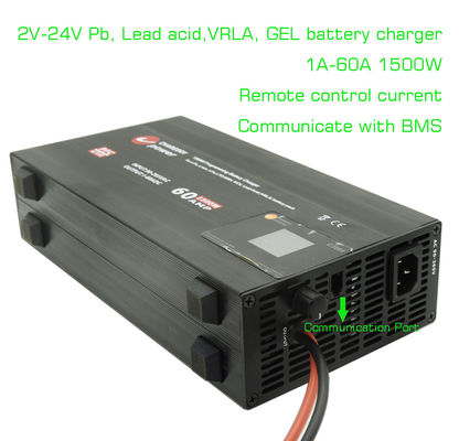 کیفیت  2V 12V 24V VRLA AGM Ac To Dc Battery Charger For E-Bike Emotorcycle کارخانه