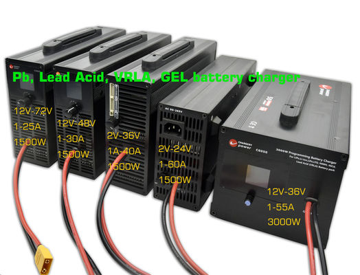 شارژر باتری 2 ولت 12 ولت 24 ولت VRLA AGM Ac To Dc برای دوچرخه های الکتریکی