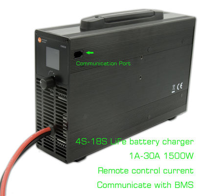 58.4V Vrla LFP لیتیوم Lifepo4 شارژر باتری 8S 12S 16S 18S سفارشی