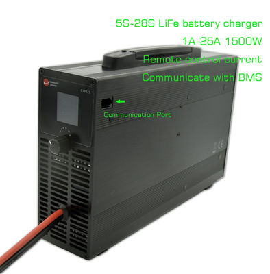 شارژر باتری لیتیوم LFP Lifepo4 قابل شارژ C10325 5S تا 28S 102.2V