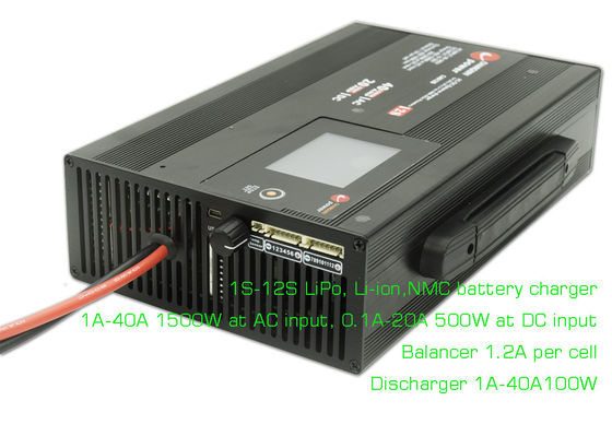 8S LiPo NMC باتری لیتیوم یون توازن شارژر 50.4V 40A