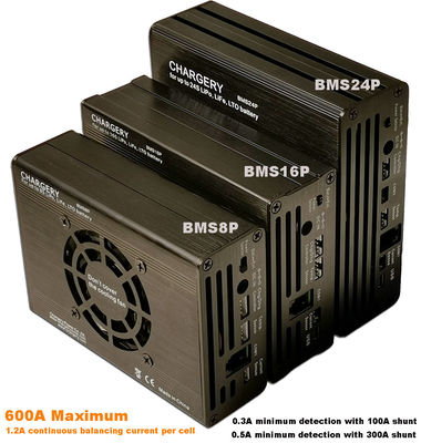 LTO NMC سیستم مدیریت باتری لیتیوم BMS 24S 18S 100A 300A 600A