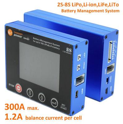 سیستم مدیریت باتری لیتیوم با ولتاژ بالا BMS 4S 6S 8S 300A