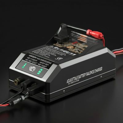 شارژر تعادل باتری قابل تنظیم برای باتری های NiMH LiPo 4s