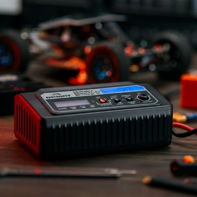شارژر تعادل باتری قابل تنظیم برای باتری های NiMH LiPo 4s