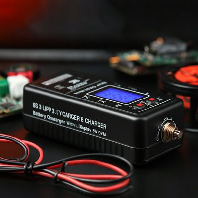 6S 3s 4s لیپو شارژر باتری تخلیه با صفحه نمایش ال سی دی 5W OEM