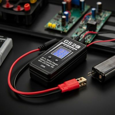 6S 3s 4s لیپو شارژر باتری تخلیه با صفحه نمایش ال سی دی 5W OEM