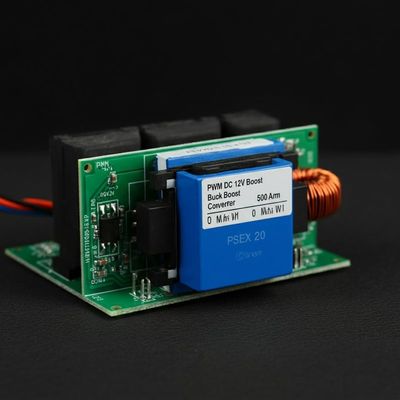 PWM DC 12v Buck Boost Converter 50 آمپر 400kHz برای شارژ باتری