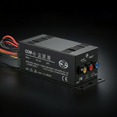 ODM PWM DC Buck Boost Converter 5v 2A برای خودرو