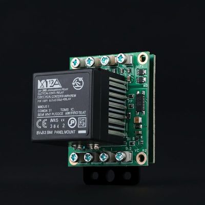 12V Bms باتری لیتیوم DC Contactor الکتریکی رله با پانل نصب